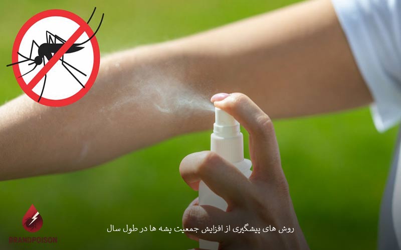 روش های پیشگیری از افزایش جمعیت پشه ها در طول سال